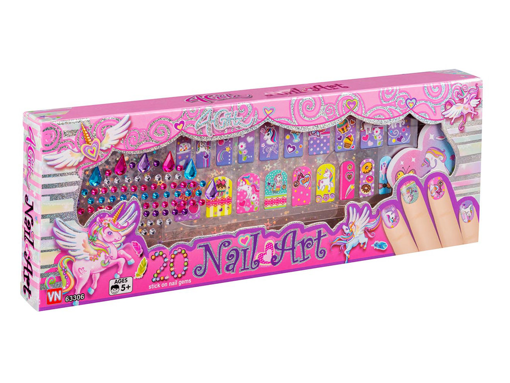 Neglesæt med 20 dele