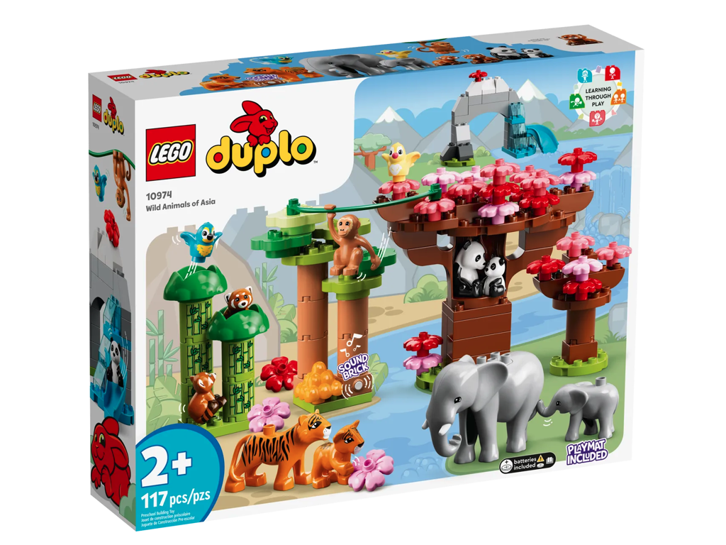 LEGO DUPLO - Asiens vilde dyr - 10974