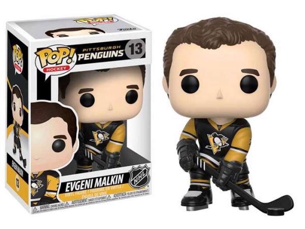 NHL POP! vinyl figur af Jewgeni Wladimirowitsch Malkin (Pittsburgh Penguins) på 9 cm