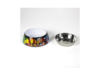 Hundefoderskål med Marvel - L