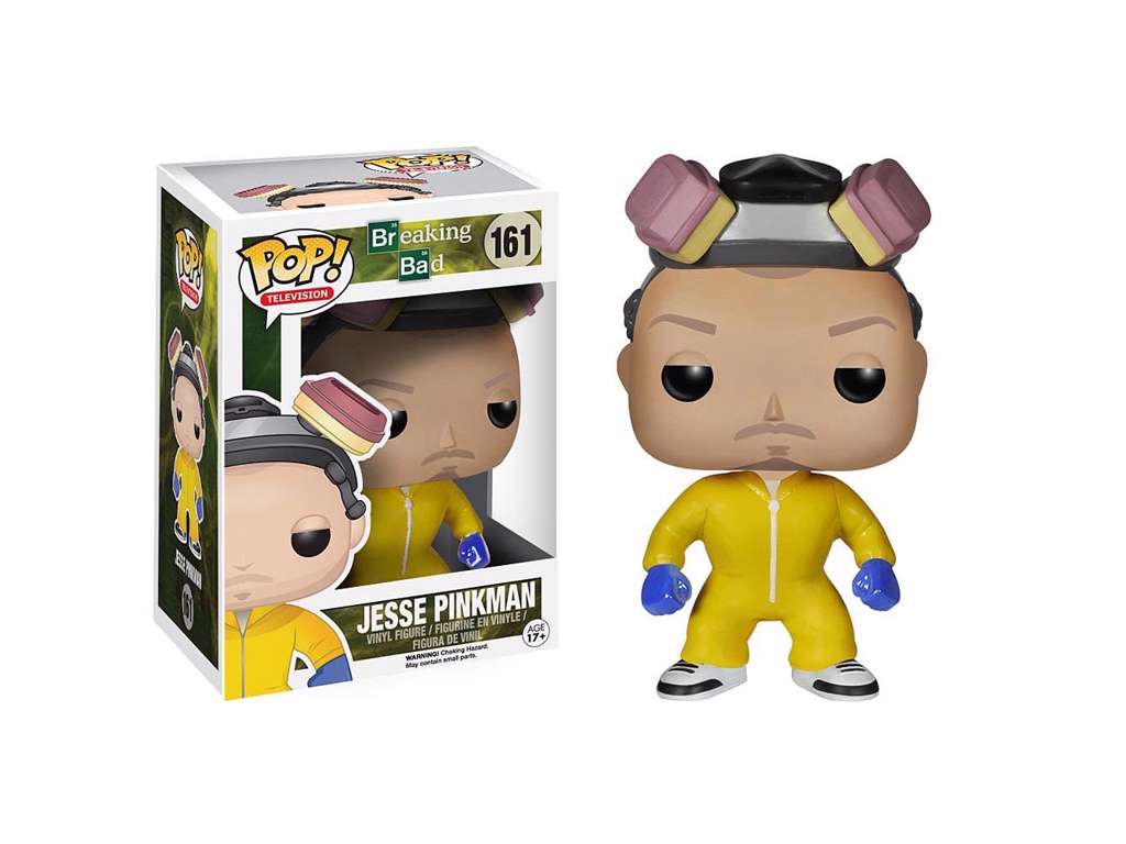 Breaking Bad POP! Vinyl figur Jesse Pinkman i gul dragt 10 cm