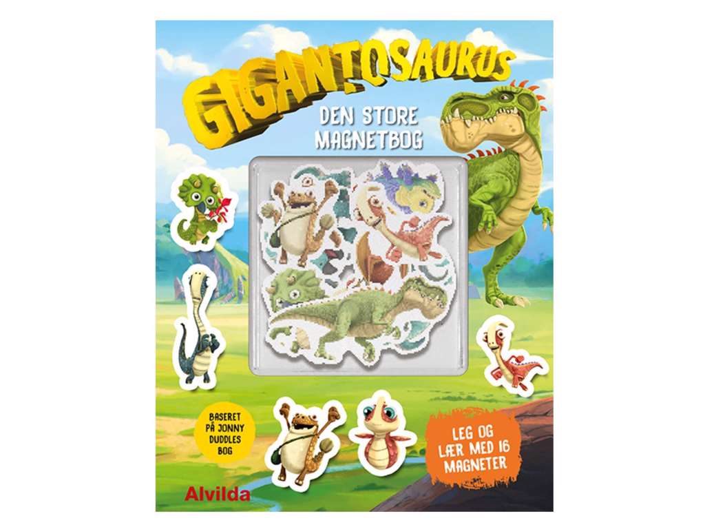Gigantosaurus - Den store magnetbog