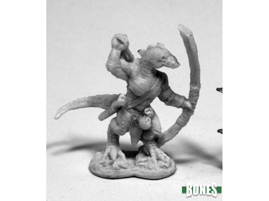 Lizardman Archer figur fra Reaper