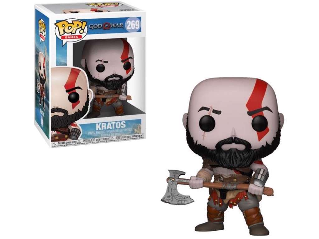 God of War POP! vinyl figur af Kratos på 9 cm
