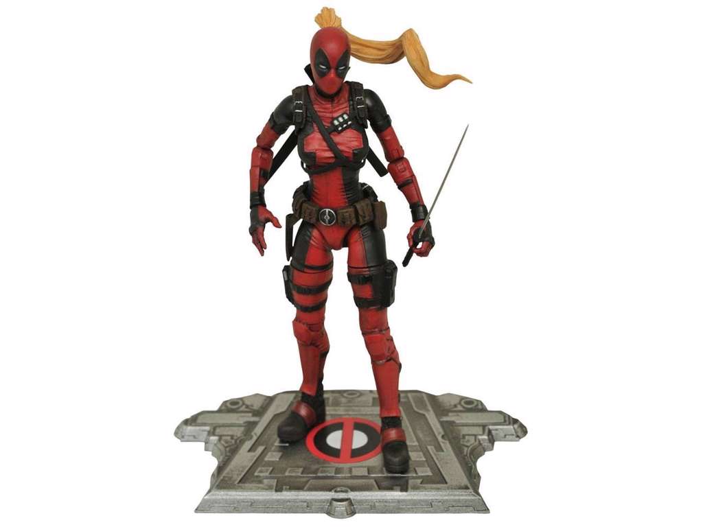 Marvel Select action figur af Lady Deadpool på 16 cm