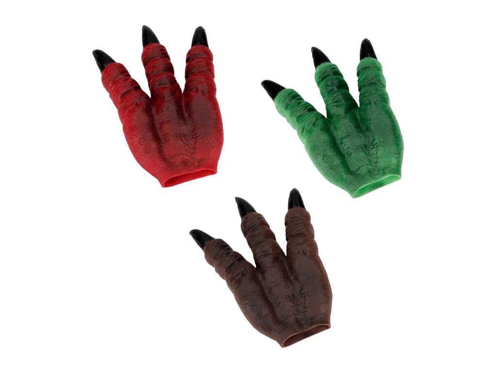 Tyrannosaurus klo i blødt gummi