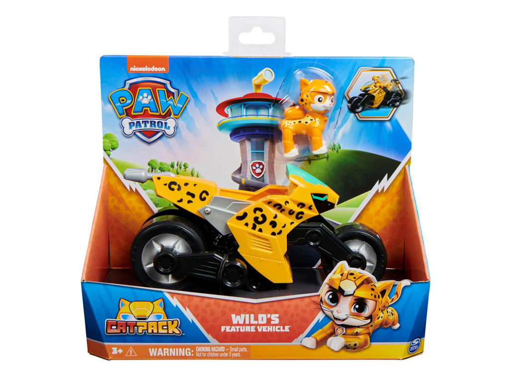 Paw Patrol Cat Pack - Wild med bil