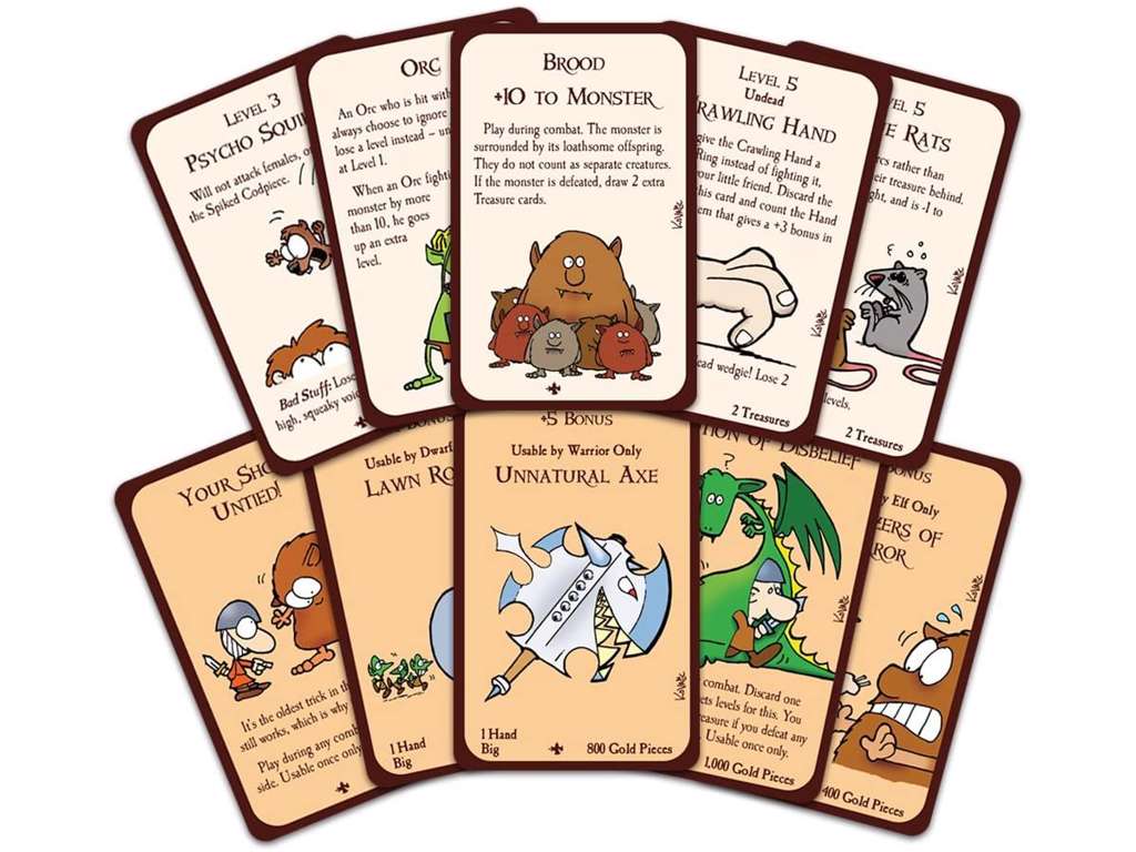 Munchkin 2 - Unnatural Axe - brætspil