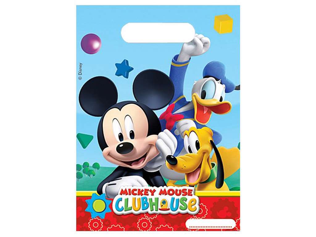 Mickey Mouse gaveposer 6 stk