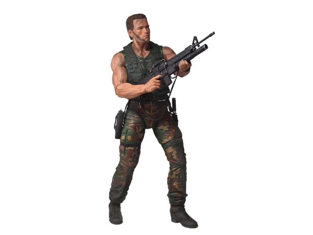 Dutch Schaefer fra Predator 1/4 action figur 46 cm