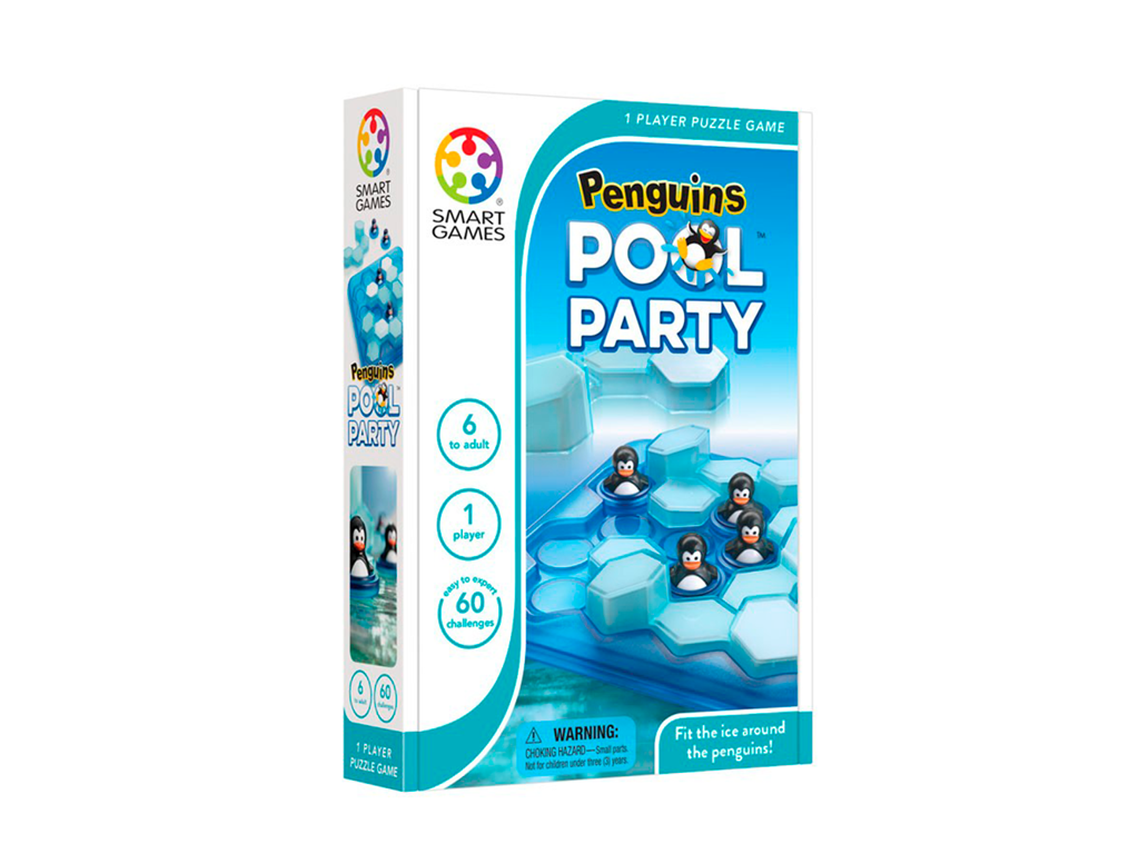 SmartGames: Penguins Pool Party 3 (Nordic) - brætspil fra Smart Games