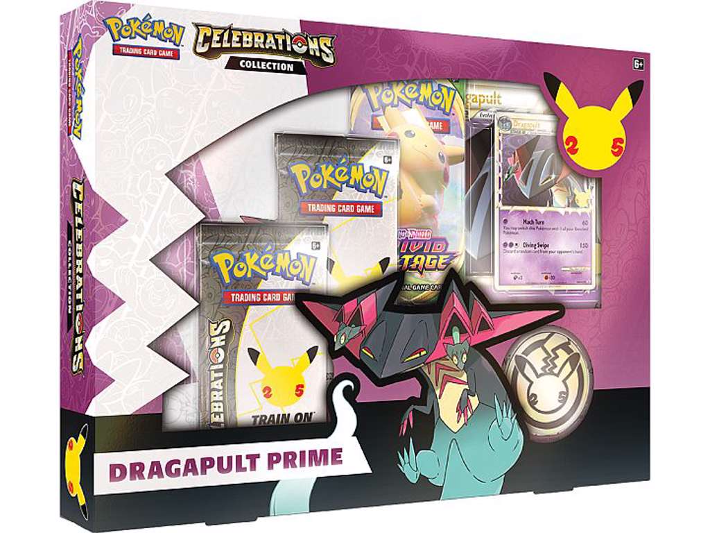 Pokémon Dragapult Prime Celebrations Collection