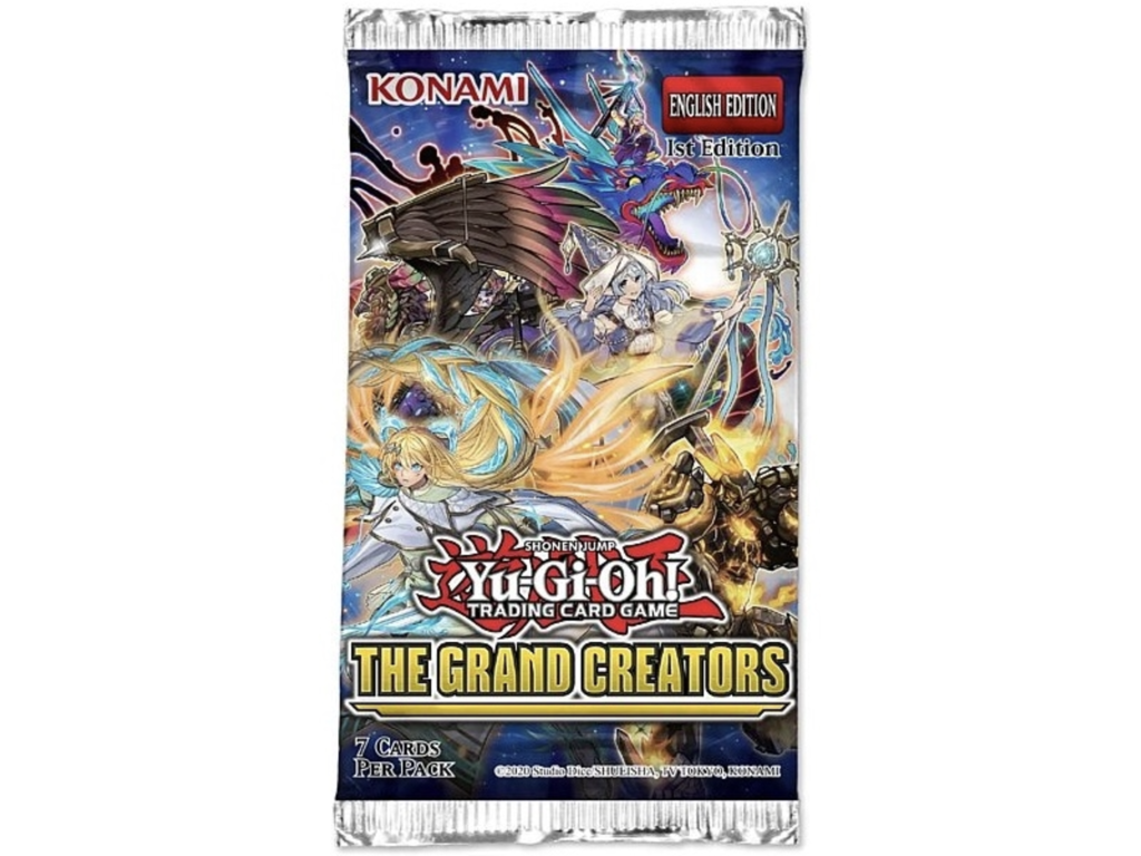 Yu-Gi-Oh! The Grand Creators booster