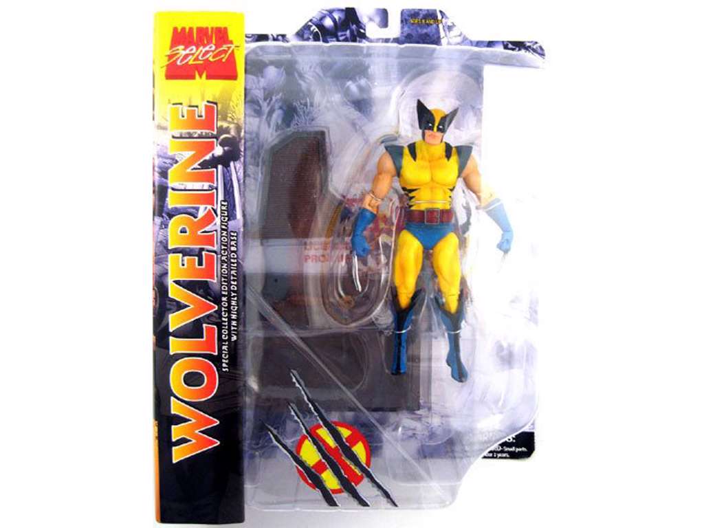Marvel Select Wolverine (gul)