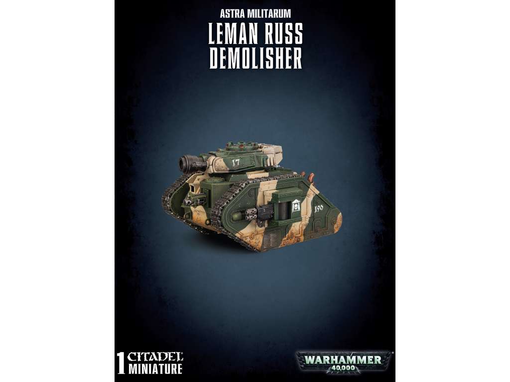 ASTRA MILITARUM LEMAN RUSS DEMOLISHER *Udgået