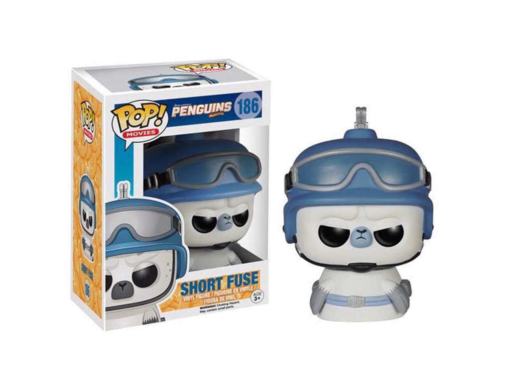 Penguins of Madagascar POP! vinyl figur af Short Fuse på 9 cm