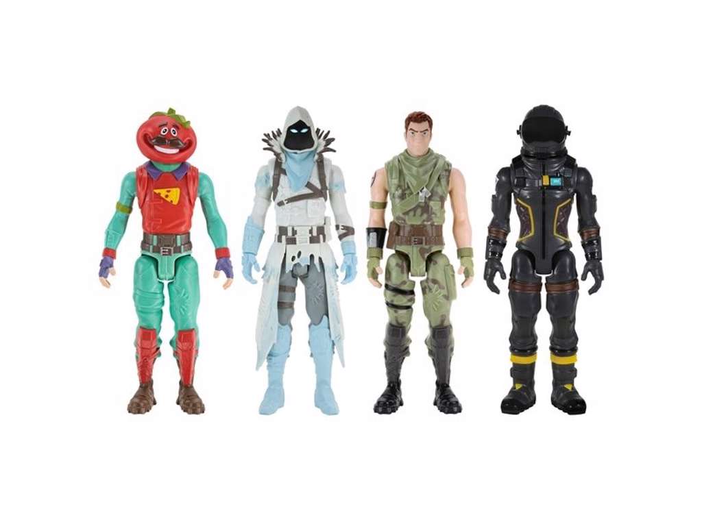 Fortnite Victory Squad Mode 4 pak action figurer på 30 cm