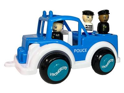 Jumbo Politibil m/3 pers. +1 år