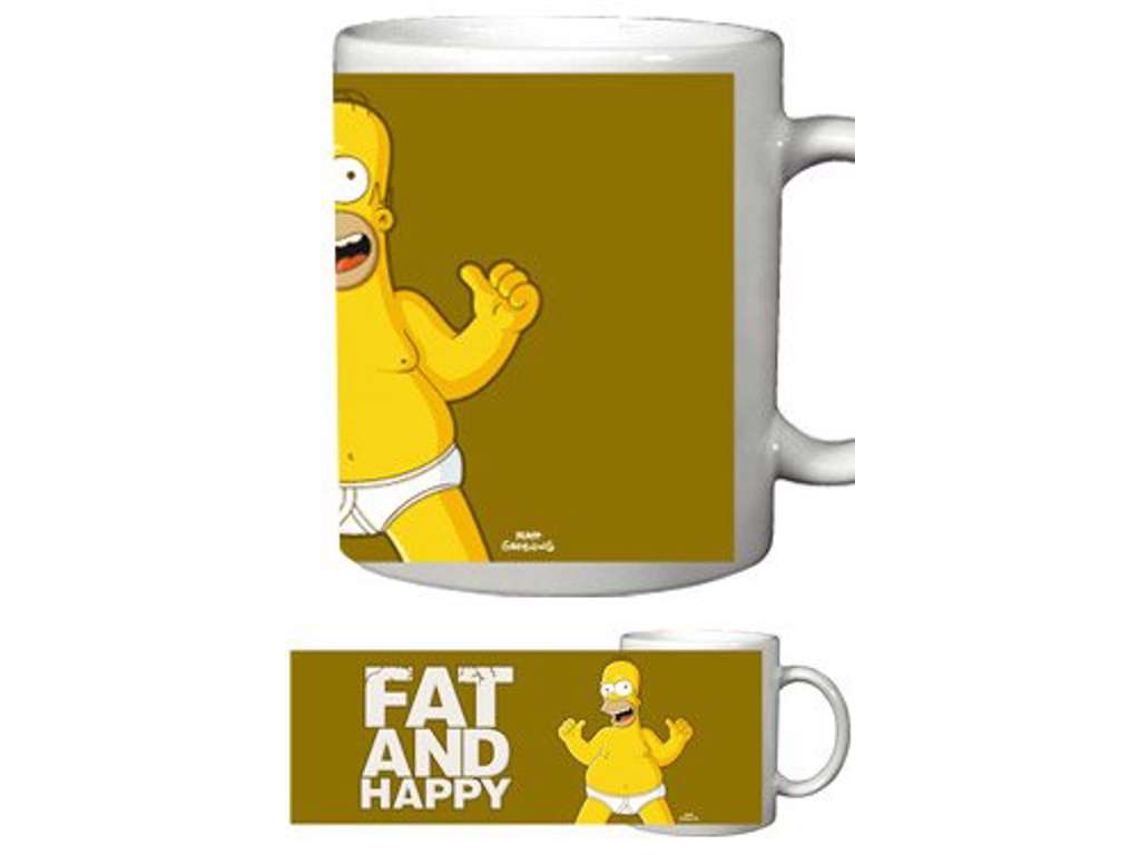 Simpsons kop - Fat And Happy