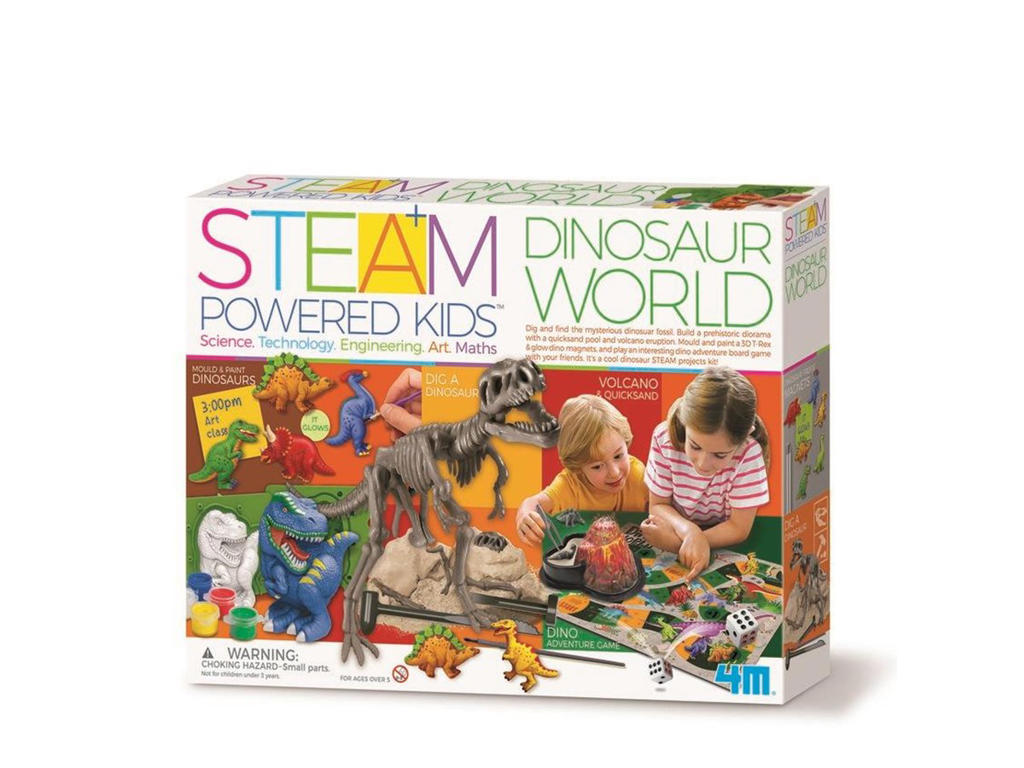 Dinosaurernes verden - STEAM POWERED KIDS