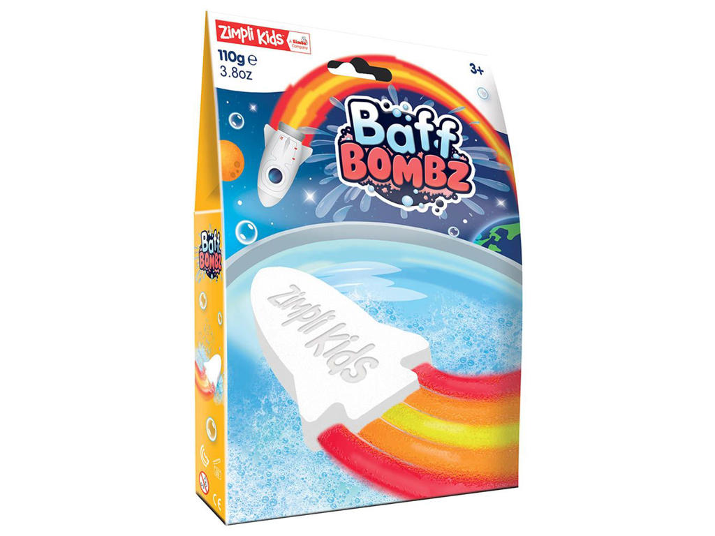 Zimpli Kids Rocket Baff Bombz