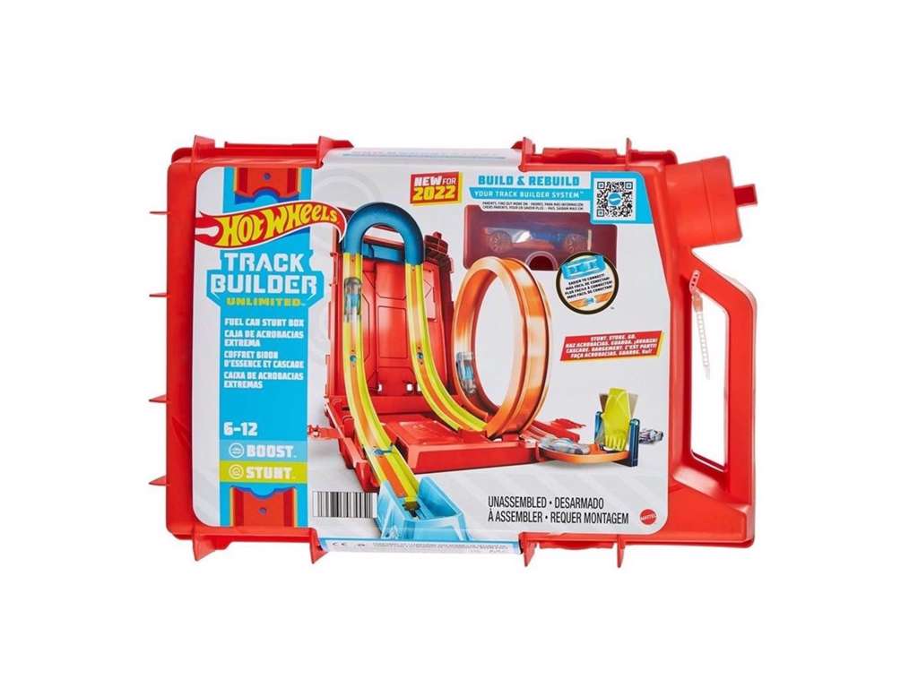 Hot Wheels Track Builder Fuel Can Stunt Box