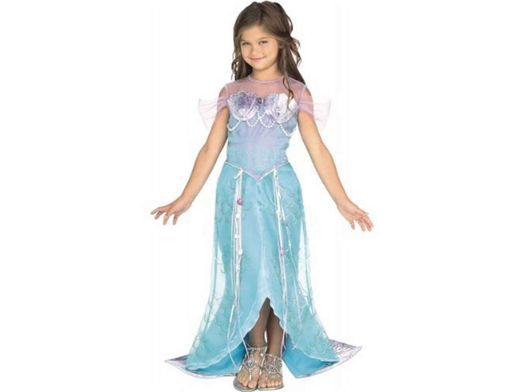 Havfrue kostume fra Rubies - 1-2 år