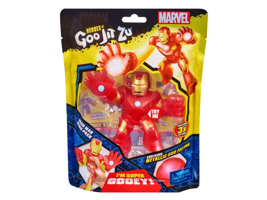 Iron man fra Heroes of Goo jit zu - 12 cm