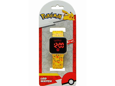 Pokémon Pikachu digitalt armbåndsur med LCD skærm