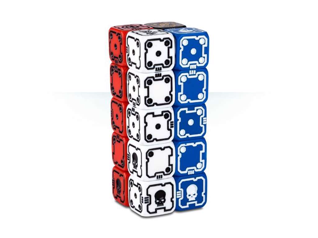 Adeptus Astartes Dice - 20 D6 til Warhammer 40.000