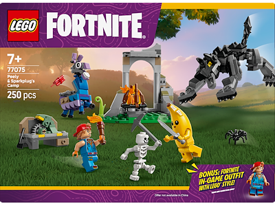 Peely og Sparkplugs lejr - 77075 - LEGO Fortnite