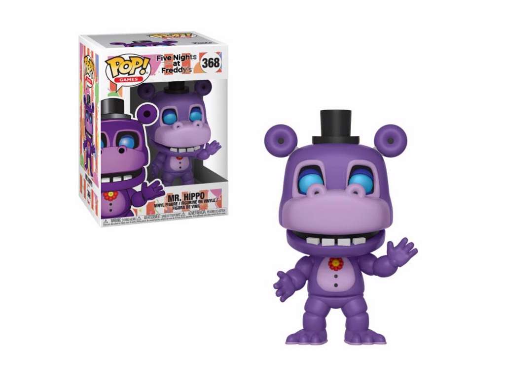 Five Nights at Freddy's Pizza Simulator POP! vinyl figur af Mr. Hippo på 9 cm