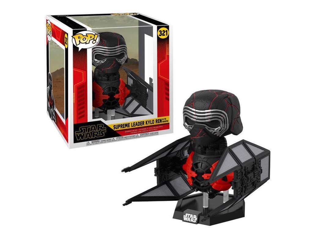Star Wars POP! Bobblehead figur af Supreme Leader Kylo Ren in Tie Whisper