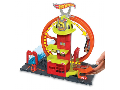 Hot Wheels City Super Fire Station Playset