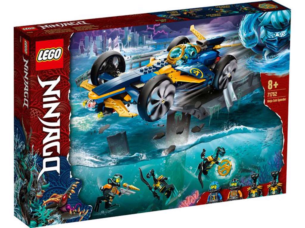 Lego Ninjago - Ninja-undervandsspeeder - 71752
