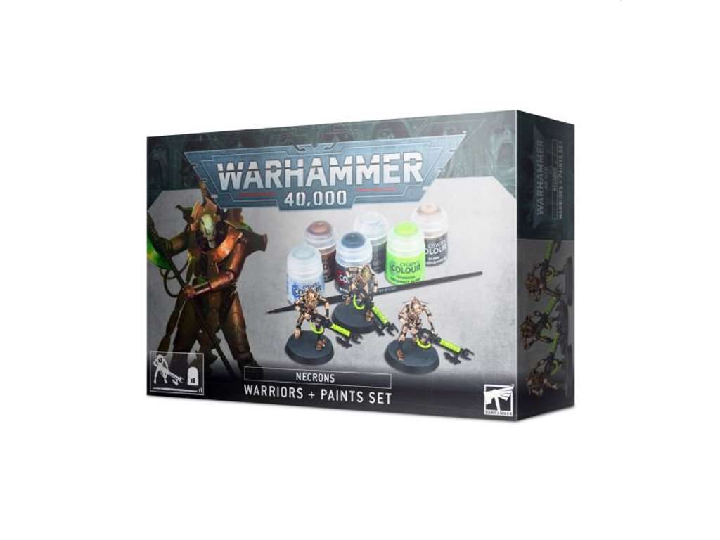 Warhammer 40.000 Citadel Necrons: Warriors + Paint Set - 60-69