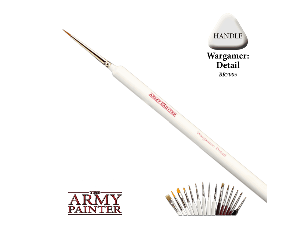 Detail Yndlings detalje pensel fra The Army Painter