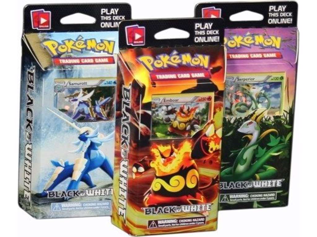 Pokemon Black & White tema deck