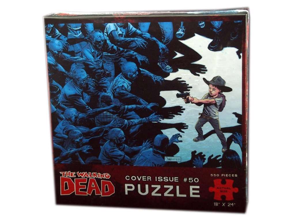 Walking Dead Cover Issue 50 puslespil med 550 brikke