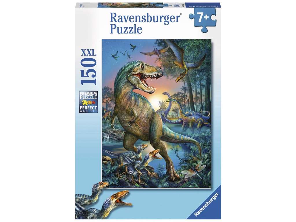 Forhistorisk kæmpe puslespil med 150 brikker fra Ravensburger