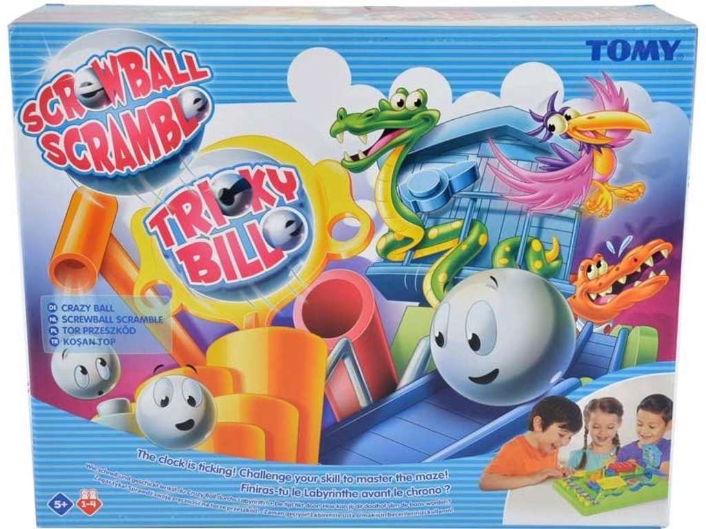 Screwball Scramble Forhindringsbane - brætspil