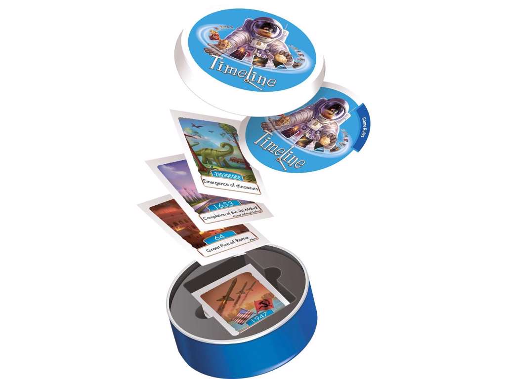 Timeline Events - kortspil