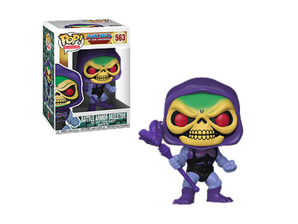 Masters of the Universe POP! vinyl figur af Battle Armor Skeletor på 9 cm