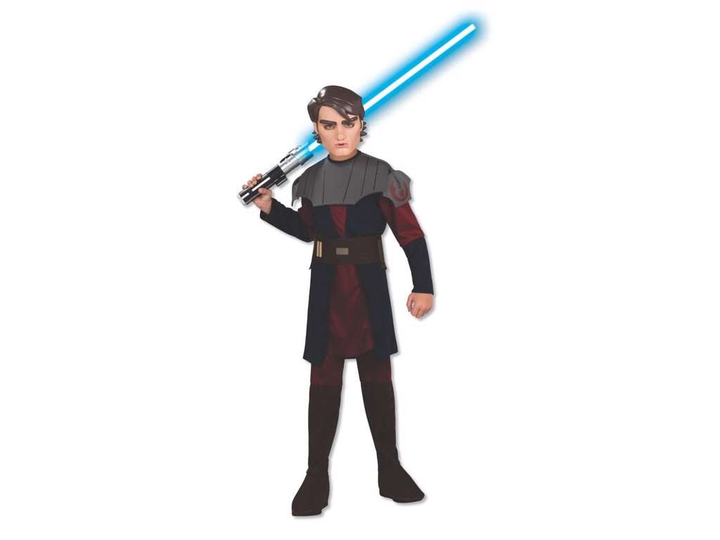 Anakin Skywalker kostume maske med ar - 3-4 år