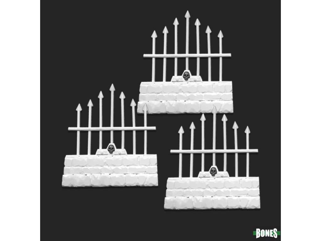 Graveyard short fences (3) figur fra Reaper