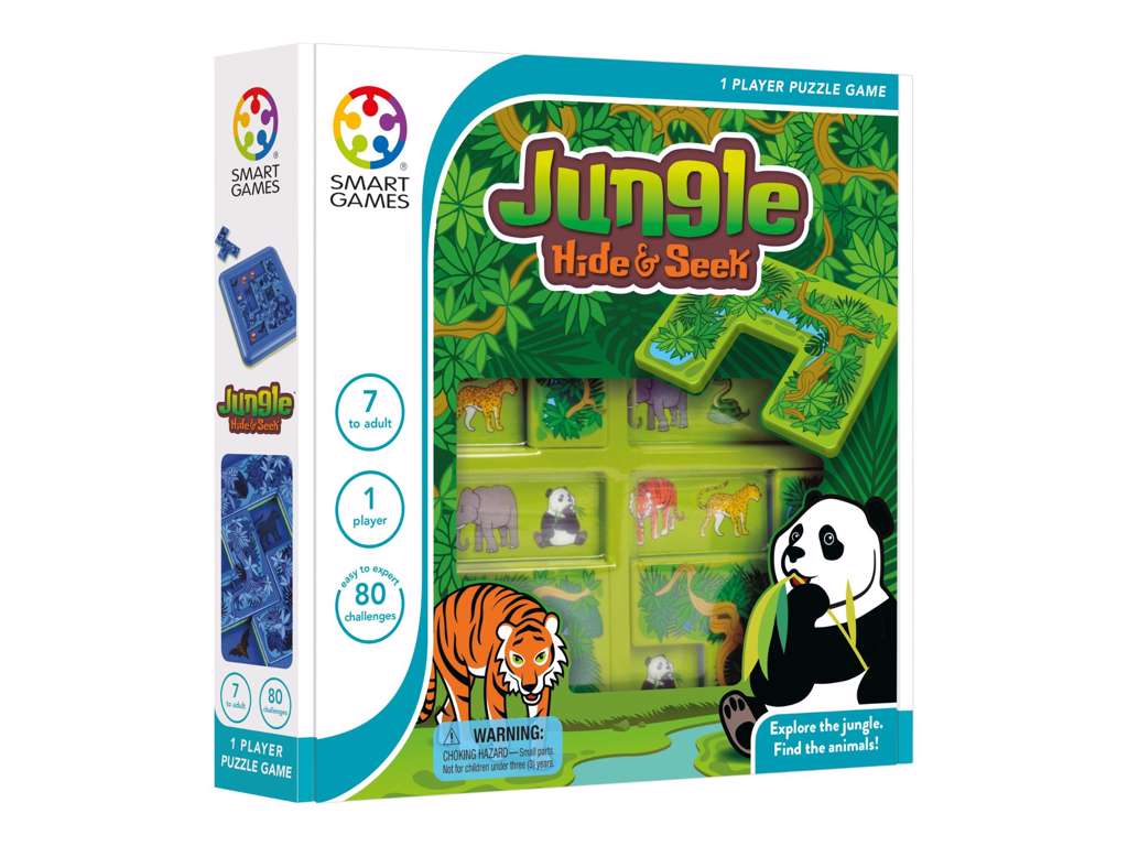 SmartGames: Hide and Seek Jungle (Nordic) - brætspil fra Smart Games