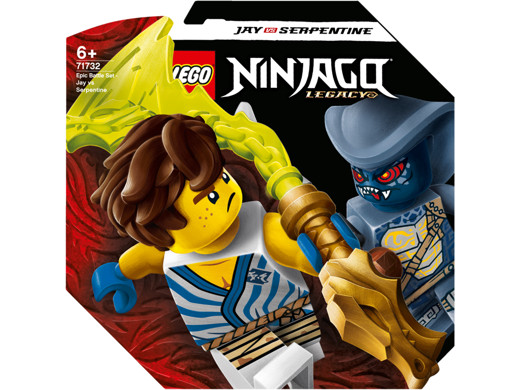 LEGO Ninjago - Episk kampsæt – Jay mod Serpentine-kriger - 71732