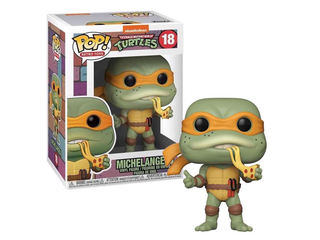 Teenage Mutant Ninja Turtles POP! vinyl figur af Michelangelo på 9 cm