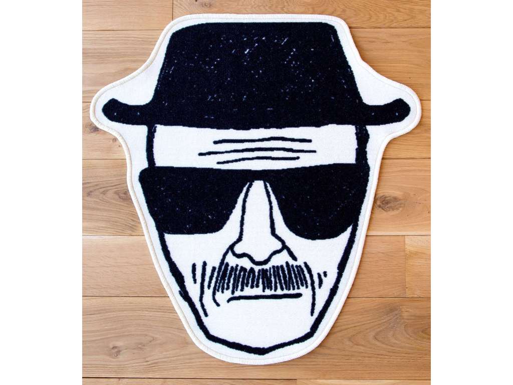 Breaking Bad tæppe med Heisenberg på 80 x 84 cm