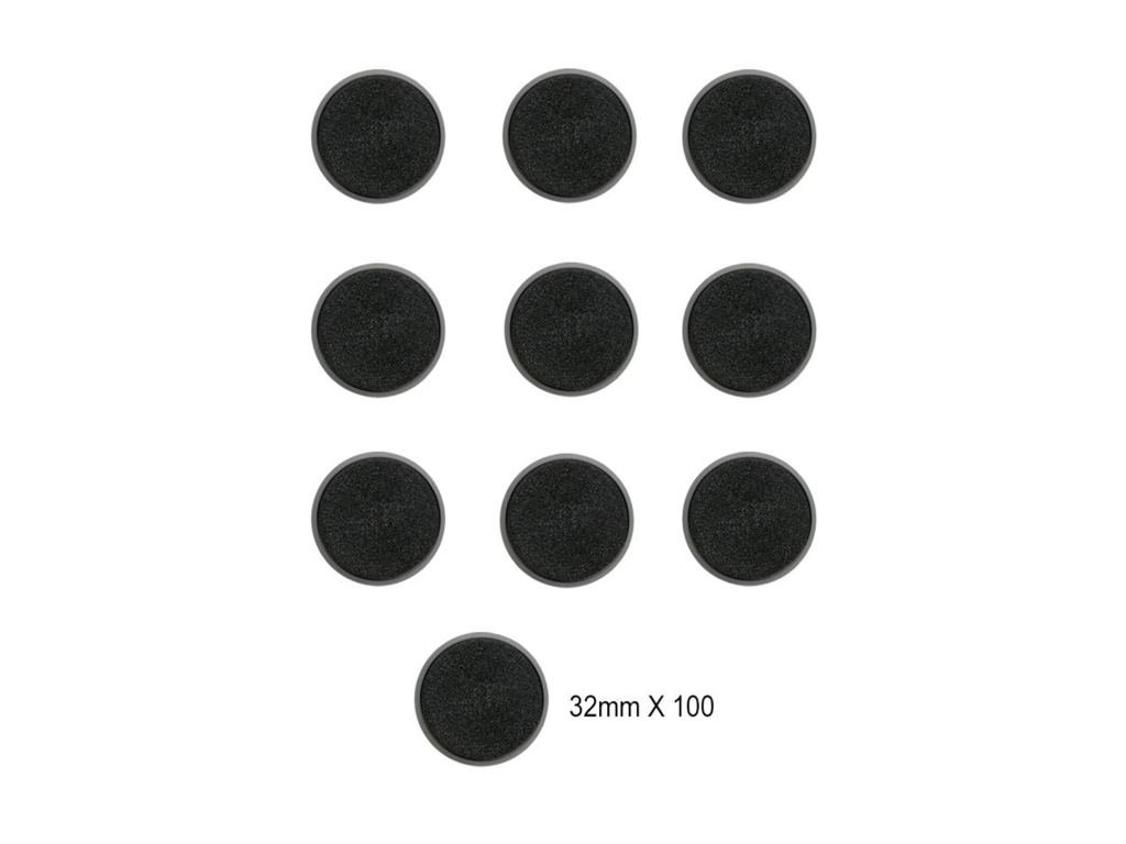 Citadel 32mm Round Bases 10 stk